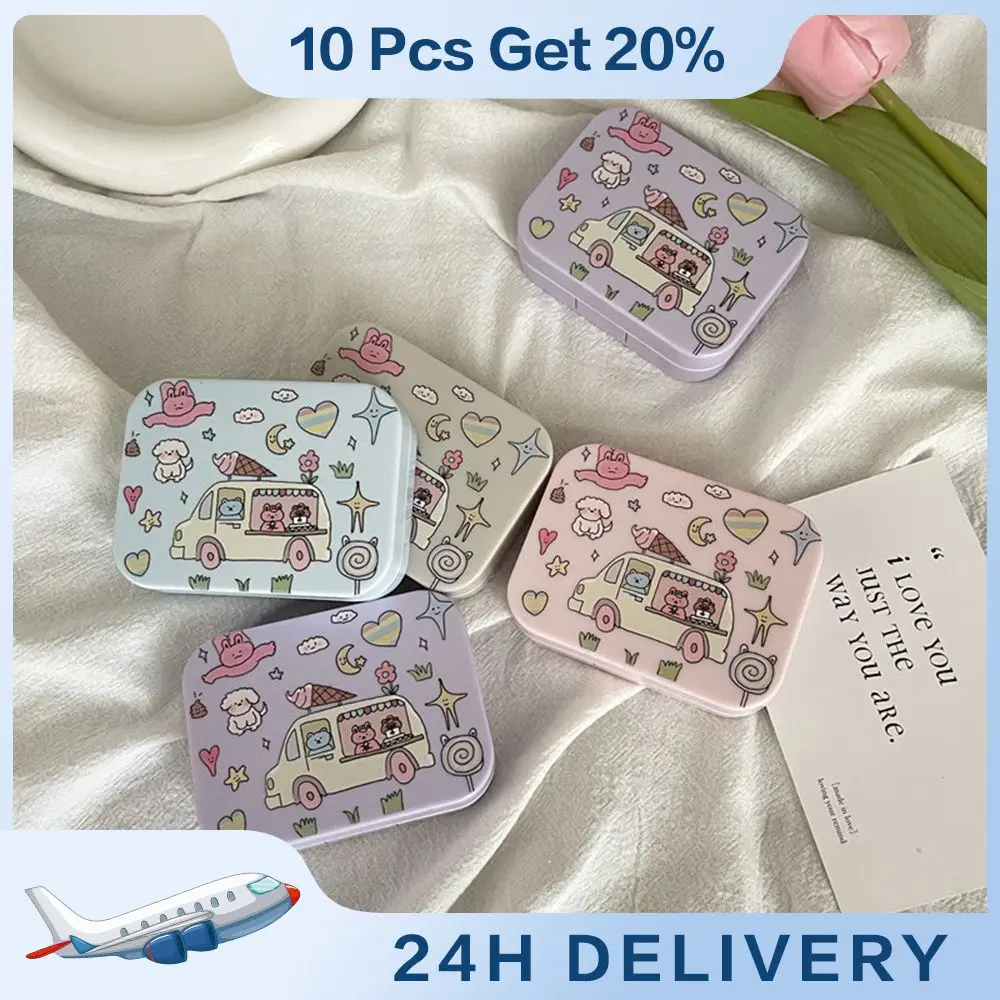Beautiful Pupil Box With Mirror Abs Contact Lens Accessories Companion Box Large Capacity Color Storage Glasses Case Cartoon
Beautiful Pupil Box With Mirror Abs Contact Lens Accessories Companion Box Large Capacity Color Storage Glasses Case Cartoon