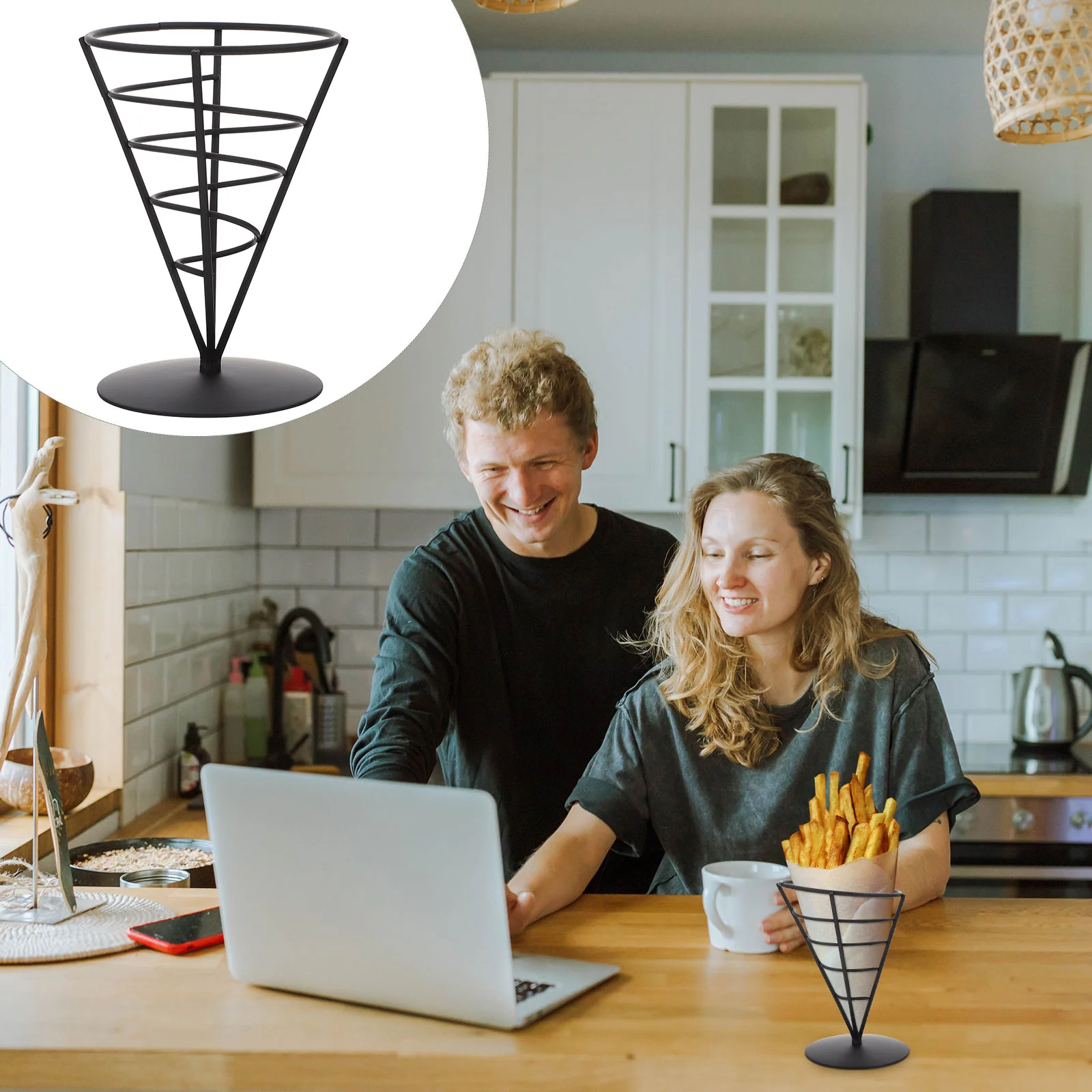 French Holder Fry Basket Cone Friesstand Wire Cup Metal Serving Rack Fried Display Snack Mini Chips Chip Stands Baskets Chicken
French Holder Fry Basket Cone Friesstand Wire Cup Metal Serving Rack Fried Display Snack Mini Chips Chip Stands Baskets Chicken