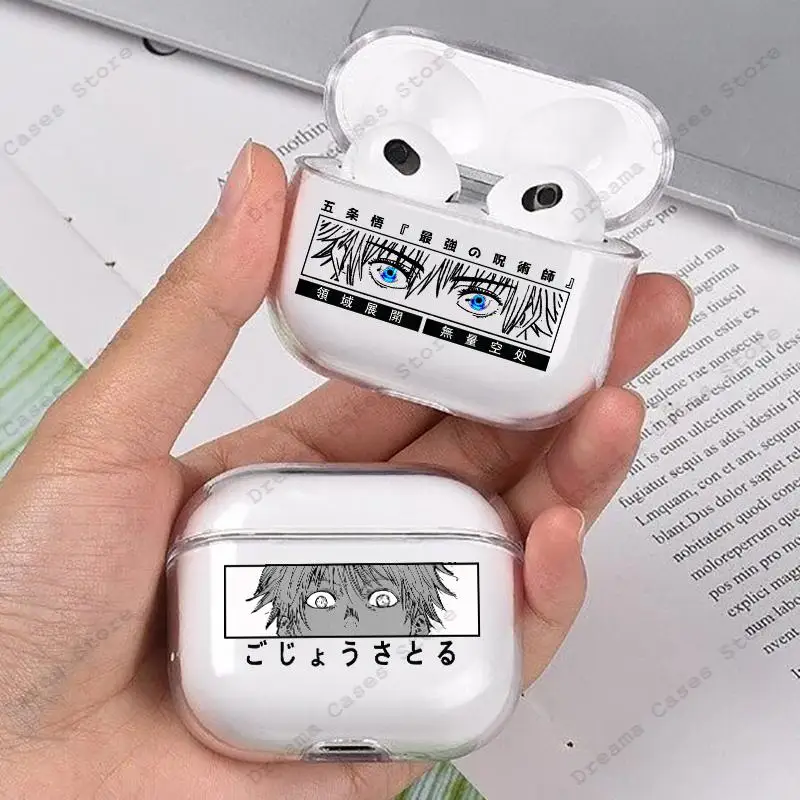 Jujutsu Kaisen Gojo Satoru Ryomen Sukuna Earphone Case for Apple Airpods 1 2 3 Pro Anime AirPods Case
Jujutsu Kaisen Gojo Satoru Ryomen Sukuna Earphone Case for Apple Airpods 1 2 3 Pro Anime AirPods Case