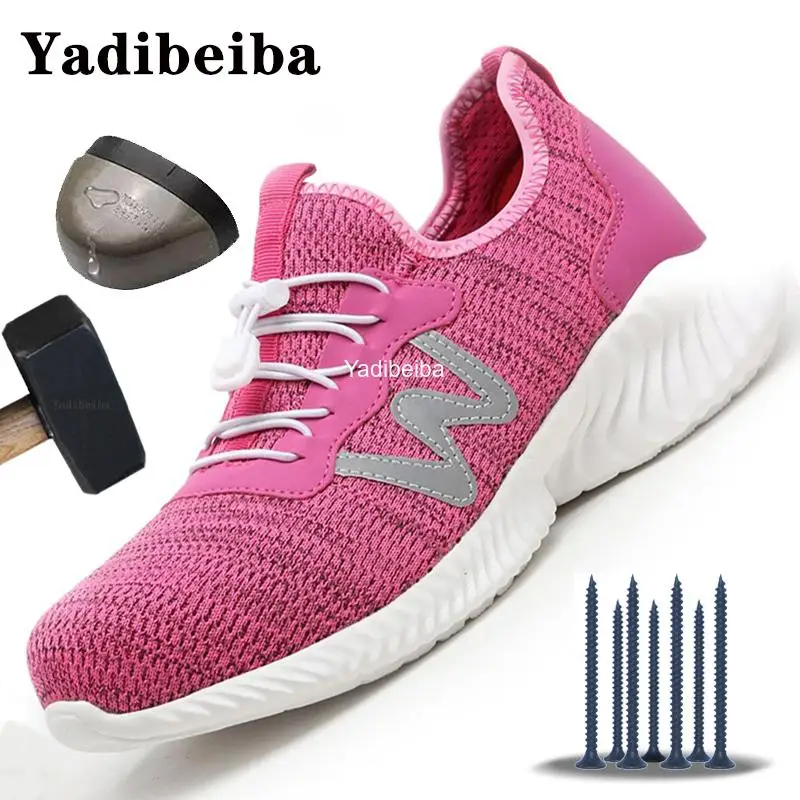 Breathable Work Shoes Sneakers Women Men Safety Shoes Construction Steel Toe Shoes Anti-Puncture Safety Work Boots Footwear 2022
Breathable Work Shoes Sneakers Women Men Safety Shoes Construction Steel Toe Shoes Anti-Puncture Safety Work Boots Footwear 2022