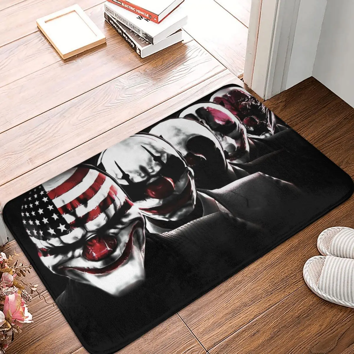 Payday 2 Doormat Rug carpet Mat Footpad Bath mat Non-slip toilet Balcony Parlor durable Washable 
Payday 2 Doormat Rug carpet Mat Footpad Bath mat Non-slip toilet Balcony Parlor durable Washable