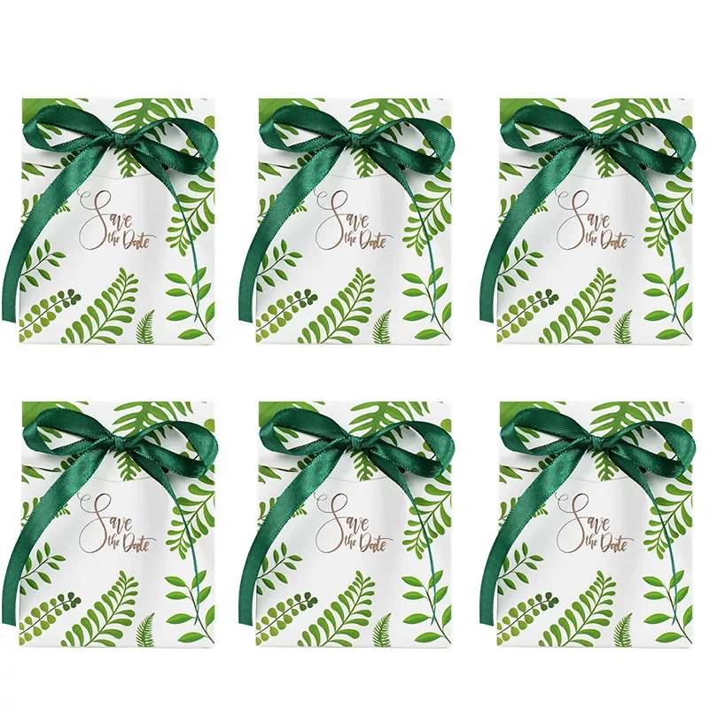 Green Leaves Candy Box Wedding Favors Paper Gift Bag Box Packaging Hawaiian Jungle Birthday Party Decoration Supplies
Green Leaves Candy Box Wedding Favors Paper Gift Bag Box Packaging Hawaiian Jungle Birthday Party Decoration Supplies