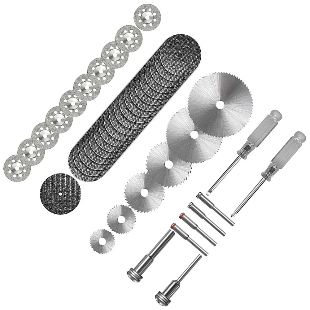 44pcs Circular Saw Blade Set Ideal for DIY Projects Diamond Cutting Discs for Precise Work; Make Slots Slits and More with Ease
44pcs Circular Saw Blade Set Ideal for DIY Projects Diamond Cutting Discs for Precise Work; Make Slots Slits and More with Ease