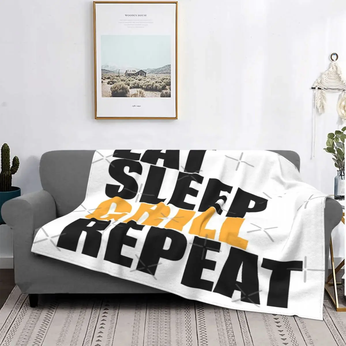 Eat Sleep Grill-Manta con capucha para dormir, colcha a cuadros para cama, sofá, cama, playa, textil de lujo para el hogar
Eat Sleep Grill-Manta con capucha para dormir, colcha a cuadros para cama, sofá, cama, playa, textil de lujo para el hogar