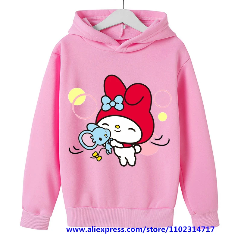 Kawaii Kids My Melody Hoodie Girls Clothing Long Sleeve Sweatshirts Spring Autumn Sanrio Cartoon Casual Hooded MINISO Clothes
Kawaii Kids My Melody Hoodie Girls Clothing Long Sleeve Sweatshirts Spring Autumn Sanrio Cartoon Casual Hooded MINISO Clothes