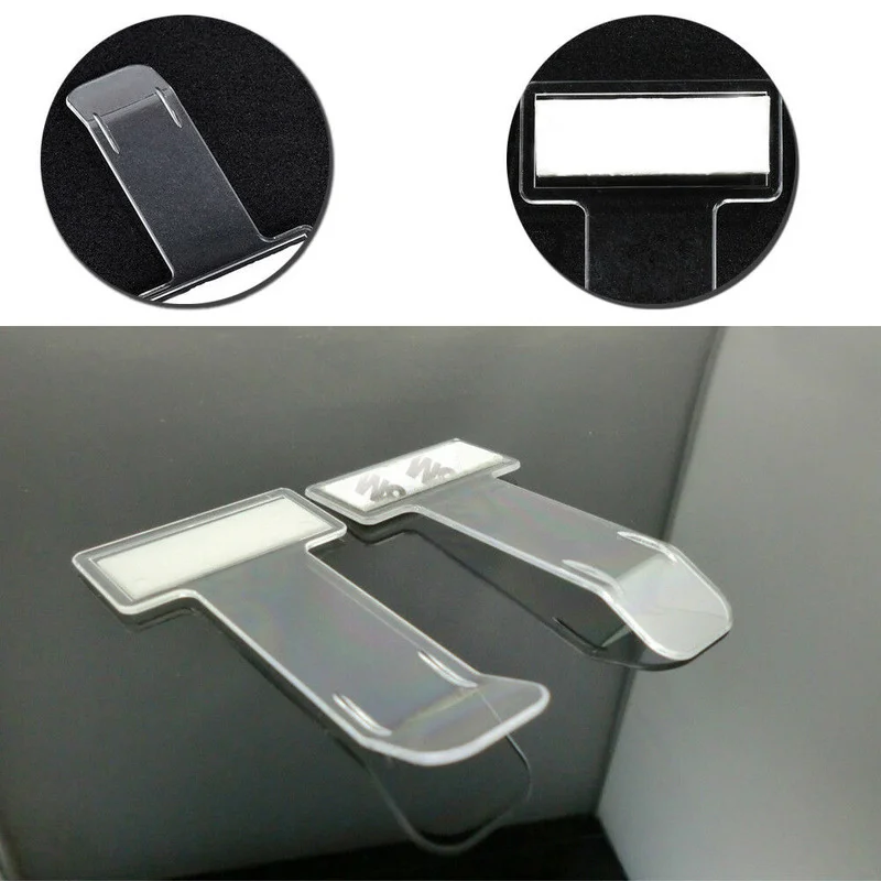 2Pc Vehicle Parking Ticket Receipt Clip Permit Card Holder Clip Sticker Windscreen Fastener Clear Car Stuff Interior Accessories
2Pc Vehicle Parking Ticket Receipt Clip Permit Card Holder Clip Sticker Windscreen Fastener Clear Car Stuff Interior Accessories