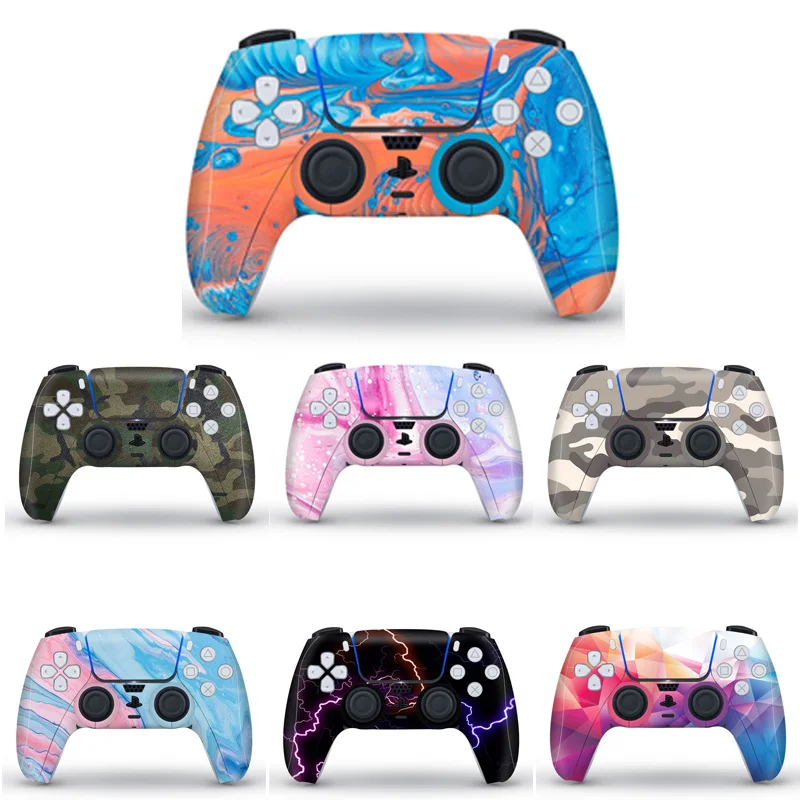 For PlayStation5 PS5 gamepad Sticker Skin Protective Case for PS5 Controllers for PS5 Joystick Accessories
For PlayStation5 PS5 gamepad Sticker Skin Protective Case for PS5 Controllers for PS5 Joystick Accessories