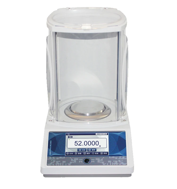 

Lab Scale 300gX0.0001g High Precision electronic beam balance with Calibration Weight Laboratory Balance Weighing Scale