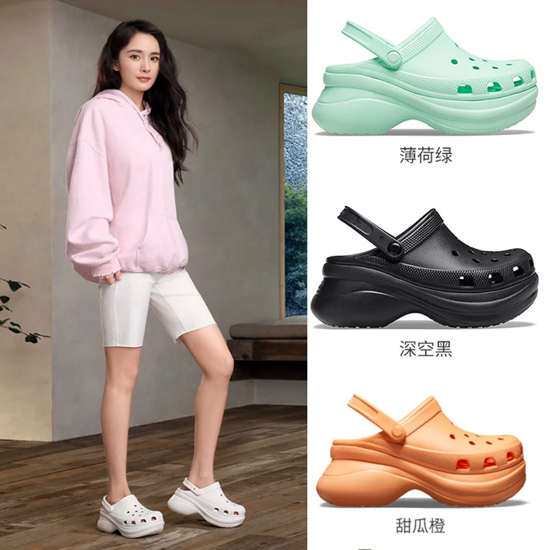 Садовые туфли на платформе, сандалии на высоком каблуке, пляжная обувь, летние туфли для папы, женские босоножки
Садовые туфли на платформе, сандалии на высоком каблуке, пляжная обувь, летние туфли для папы, женские босоножки