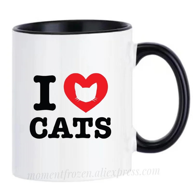 I Love Cats Cups Tea Mug Funny Kitty Kitten Coffee Mugen Unique Design Milk Tableware Coffeeware Home Office Decal Friends Gifts
I Love Cats Cups Tea Mug Funny Kitty Kitten Coffee Mugen Unique Design Milk Tableware Coffeeware Home Office Decal Friends Gifts