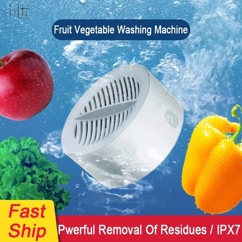 Xiaoda Portable Fruit Vegetable Washing Machine IPX7 Waterproof Rechargable Remove Reside Purifier Pwerful Removal Of Residues
Xiaoda Portable Fruit Vegetable Washing Machine IPX7 Waterproof Rechargable Remove Reside Purifier Pwerful Removal Of Residues