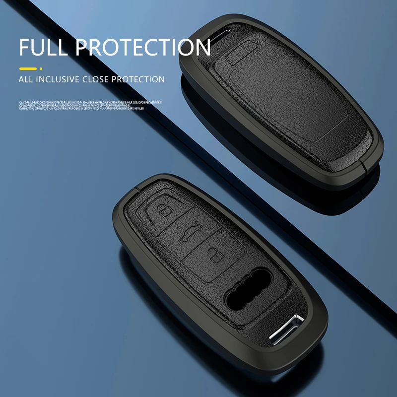 Aluminium Alloy Leather Car Remote Key Case Holder For Audi A1 A3 8P A4 A5 A6 C7 A7 S3 S7 S8 R8 Q2 Q3 Q5 Q7 Q8 SQ5 TT RS3 RS6
Aluminium Alloy Leather Car Remote Key Case Holder For Audi A1 A3 8P A4 A5 A6 C7 A7 S3 S7 S8 R8 Q2 Q3 Q5 Q7 Q8 SQ5 TT RS3 RS6