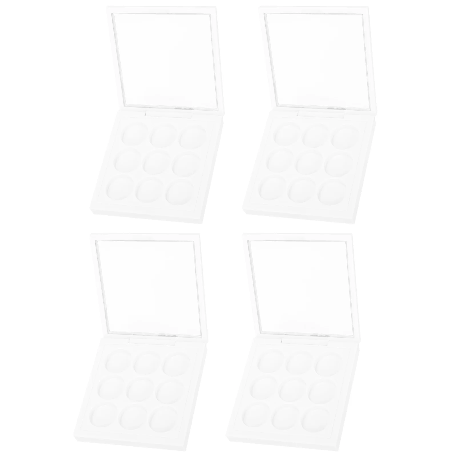 4pcs Empty Eyeshadow Case Refillable Eyeshadow Pallet Storage Case Box Grids Eye Shadow Lipstick Organizer Pan
4pcs Empty Eyeshadow Case Refillable Eyeshadow Pallet Storage Case Box Grids Eye Shadow Lipstick Organizer Pan