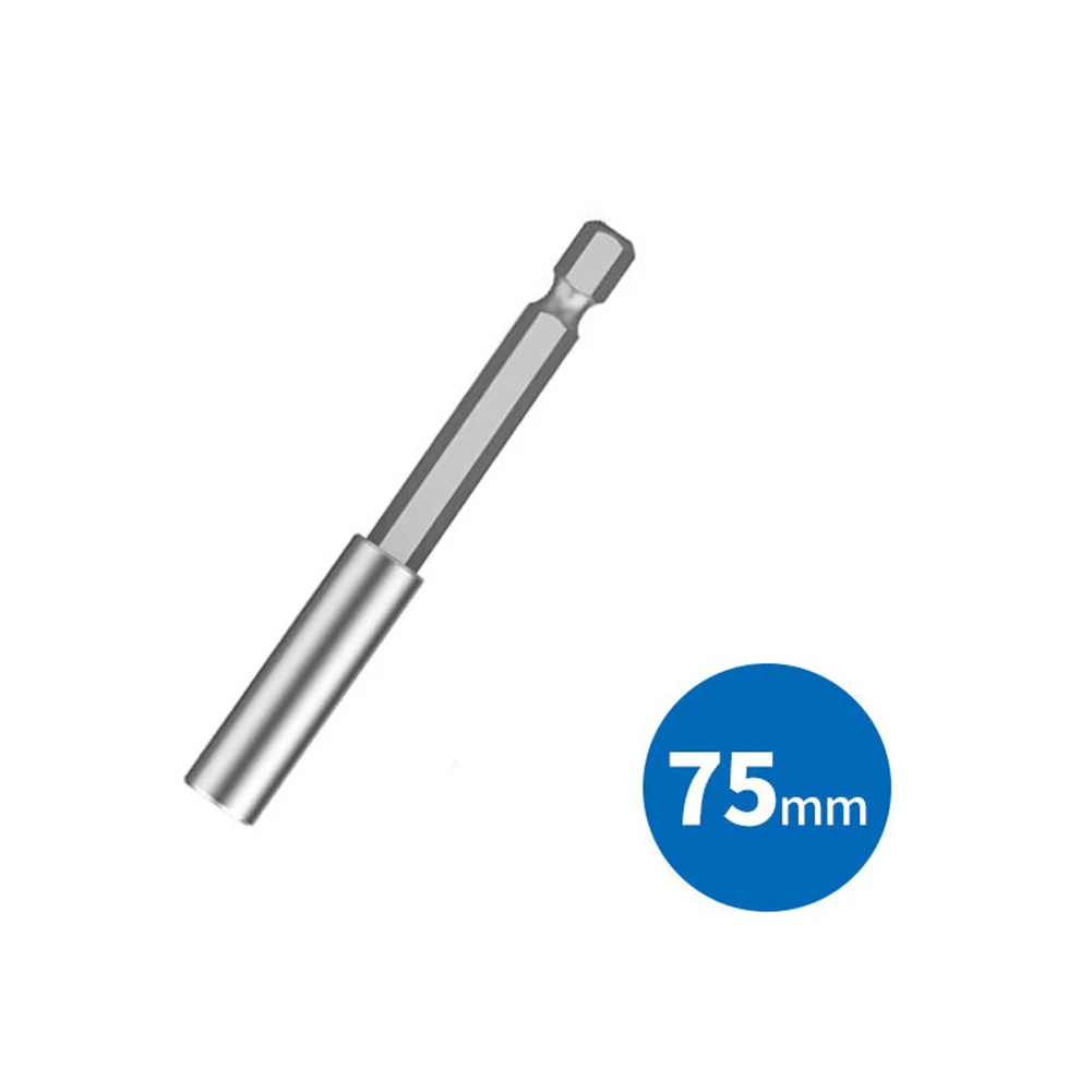 Extension Rod Screw Bits Hex-shank Quick Change Replacement Screwdriver Shank Tip Holder 1/4Inch 60/75/100/150mm
Extension Rod Screw Bits Hex-shank Quick Change Replacement Screwdriver Shank Tip Holder 1/4Inch 60/75/100/150mm