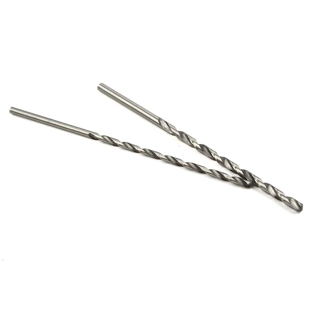 5Pcs Extra Long HSS High Speed Steel 150mm Drill Bit Set 2mm/3mm,3.5mm,4mm,5mm Bits For Wood, Aluminum, Plastic
5Pcs Extra Long HSS High Speed Steel 150mm Drill Bit Set 2mm/3mm,3.5mm,4mm,5mm Bits For Wood, Aluminum, Plastic