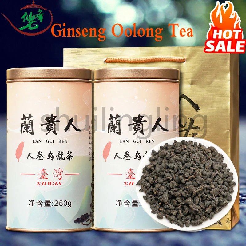 Ginseng Oolong Tea Frozen Top Mountain Orchid Guiren Sweet and Foam Resistant Genuine New Tea Gift Box 250G / Can Non Tea Set
Ginseng Oolong Tea Frozen Top Mountain Orchid Guiren Sweet and Foam Resistant Genuine New Tea Gift Box 250G / Can Non Tea Set