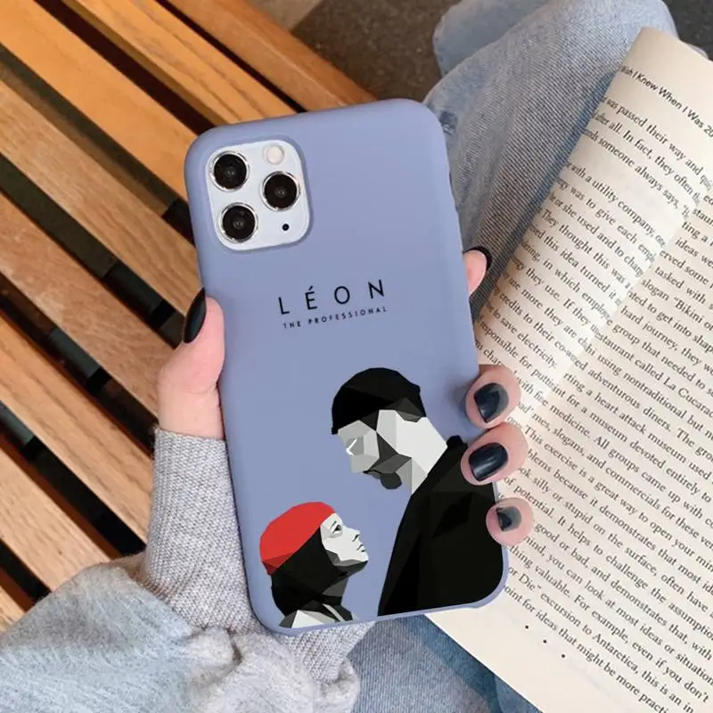 Leon The Professional Phone Case for iPhone 11 12 13 Mini Pro Xs Max 8 7 6 6S Plus X XR Solid Candy Color Case
Leon The Professional Phone Case for iPhone 11 12 13 Mini Pro Xs Max 8 7 6 6S Plus X XR Solid Candy Color Case