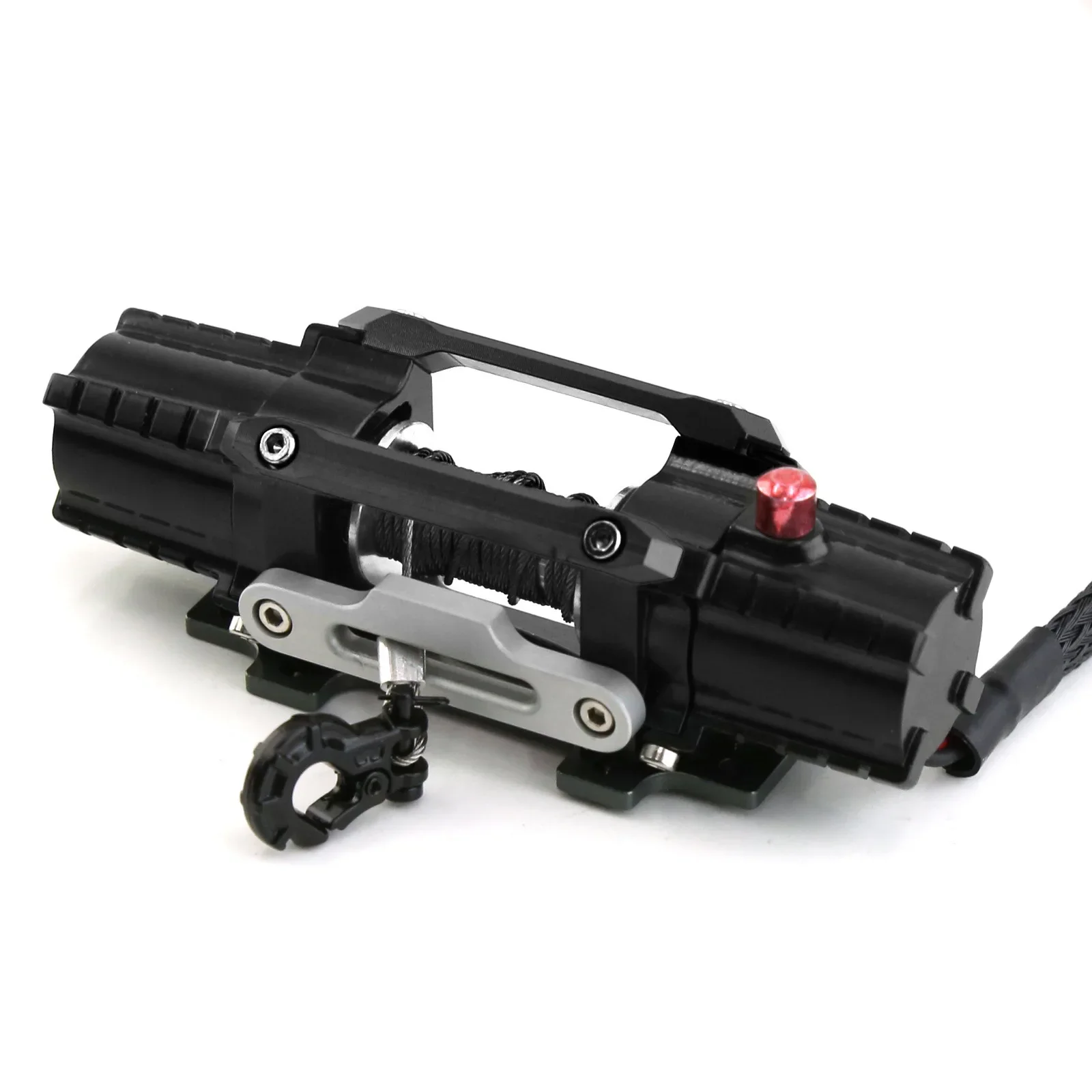 Dual Motor Metal Simulated Winch for 1/8 1/10 RC Crawler Car Axial SCX10 TRX4 RC4WD D90 KM2 Redcat YK4082 Upgrade Parts
Dual Motor Metal Simulated Winch for 1/8 1/10 RC Crawler Car Axial SCX10 TRX4 RC4WD D90 KM2 Redcat YK4082 Upgrade Parts