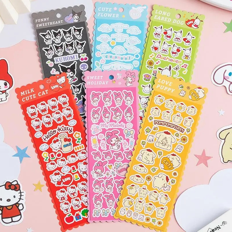 Kawaii Sanrios Stickers Cute Hellokittys Kuromi My Melody Cinnamoroll Cartoon Diy Stickers Decoration for Girls Gifts
Kawaii Sanrios Stickers Cute Hellokittys Kuromi My Melody Cinnamoroll Cartoon Diy Stickers Decoration for Girls Gifts
