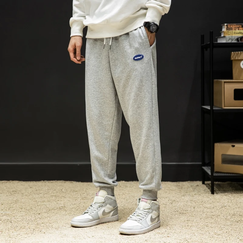 Leisure Knitted Sweatpants Men Summer Elasticity Fitness Pants Trousers Men Outdoor Couple Fashion High Quality Jogging Pants
Leisure Knitted Sweatpants Men Summer Elasticity Fitness Pants Trousers Men Outdoor Couple Fashion High Quality Jogging Pants