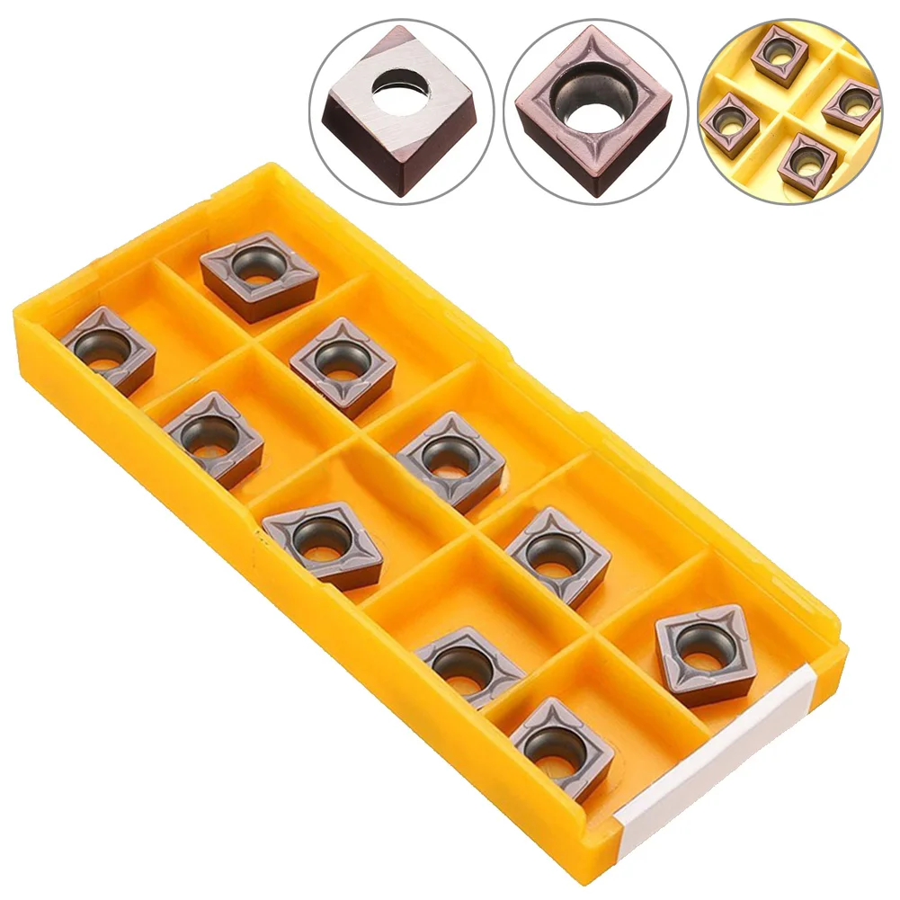 Carbide Alloy Blade Carbide Inserts CCMT32.51 CNC Carbide Inserts Lathe VP15TF 10pcs Blade Industry And Commerce
Carbide Alloy Blade Carbide Inserts CCMT32.51 CNC Carbide Inserts Lathe VP15TF 10pcs Blade Industry And Commerce