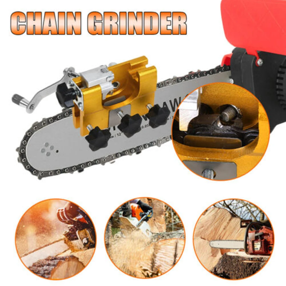 Chainsaw Sharpener Kit Portable Chain Sharpening Hand Crank Chainsaw Grinding Tool 3.93 X 2.95 X 2.56 Inches Garden Power Tools
Chainsaw Sharpener Kit Portable Chain Sharpening Hand Crank Chainsaw Grinding Tool 3.93 X 2.95 X 2.56 Inches Garden Power Tools