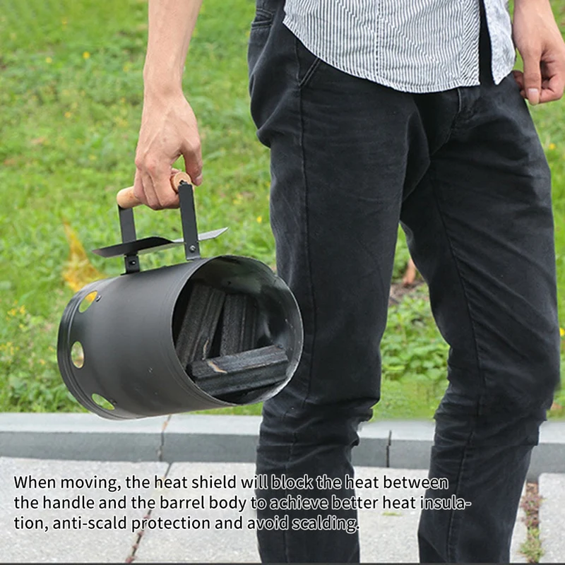 Outdoor BBQ Rack Tools Outdoor Kitchen Barbecue Fire Chimney Starter Bucket Fast Charcoal Ignition Barrel Carbon Furnace
Outdoor BBQ Rack Tools Outdoor Kitchen Barbecue Fire Chimney Starter Bucket Fast Charcoal Ignition Barrel Carbon Furnace