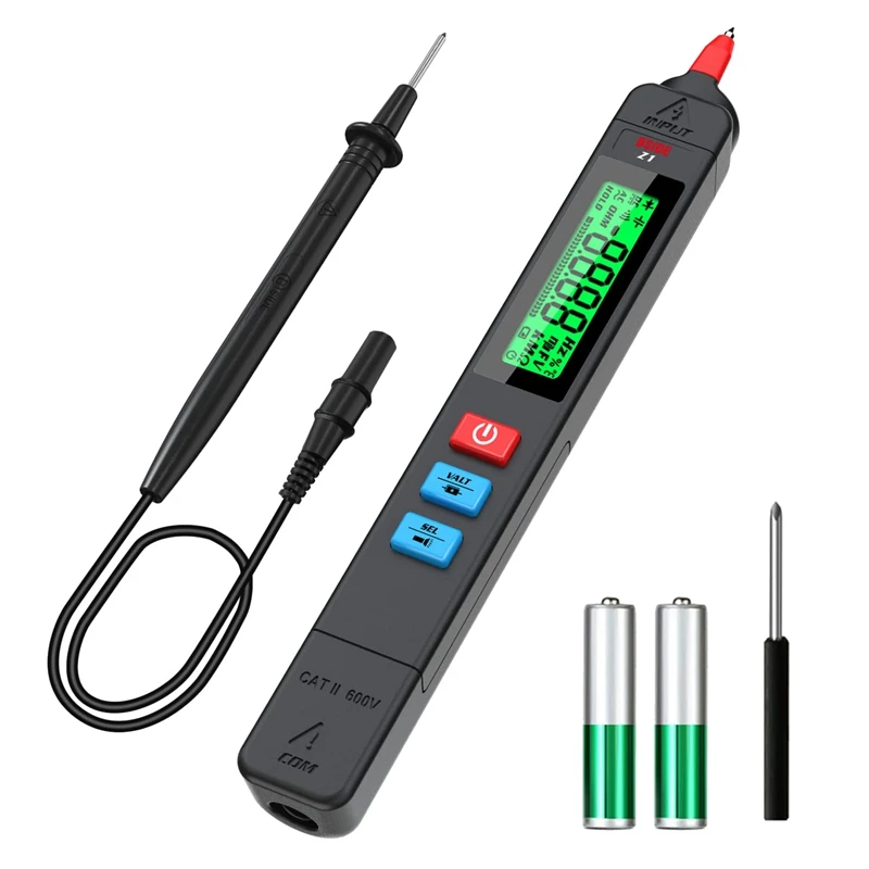 BSIDE Pen Type Digital Multimeter 3-Result Display Portable Smart Auto Range Voltmeter Resistance Continuity Frequency
BSIDE Pen Type Digital Multimeter 3-Result Display Portable Smart Auto Range Voltmeter Resistance Continuity Frequency