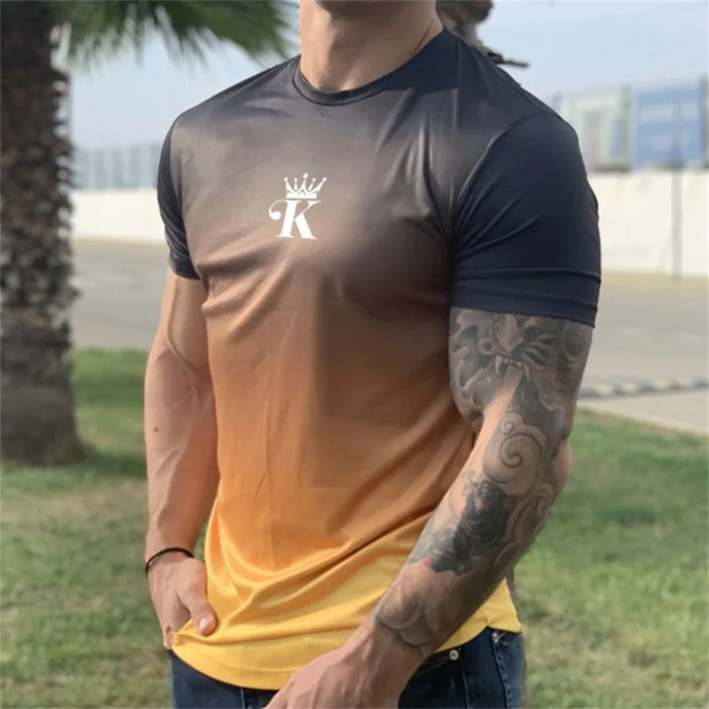 New Hot Selling Men's T-shirt Summer Men's Street Style Round Neck Shirt Fashion Poker Short Sleeve Zebra Stripe Print
New Hot Selling Men's T-shirt Summer Men's Street Style Round Neck Shirt Fashion Poker Short Sleeve Zebra Stripe Print