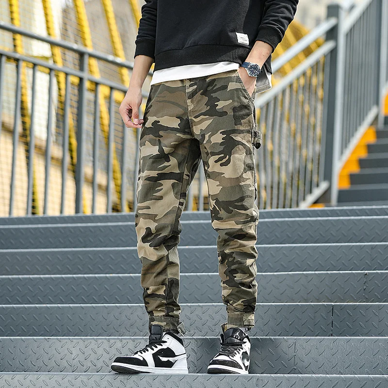 Men's Autumn New Casual Pants Camouflage Cargo Pants Cotton Spring Street Wear Fashion Pants Outdoor Hiking Pants 
Men's Autumn New Casual Pants Camouflage Cargo Pants Cotton Spring Street Wear Fashion Pants Outdoor Hiking Pants