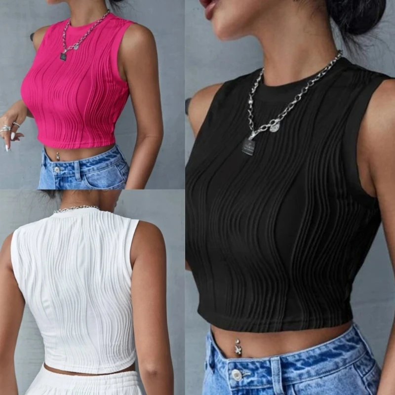 Casual Solid Color Round Neck Vest Sling Ribbed Vest T-Shirt Female Bodycon Sexy Tanks Shirts for Summer Women
Casual Solid Color Round Neck Vest Sling Ribbed Vest T-Shirt Female Bodycon Sexy Tanks Shirts for Summer Women