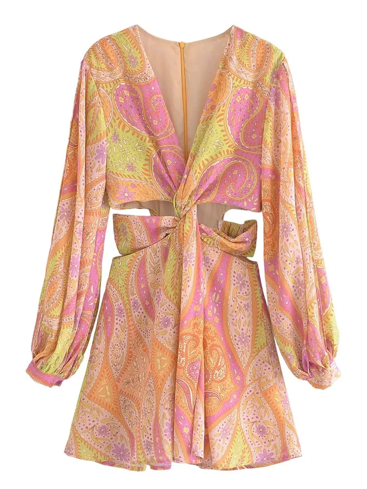 ZXQJ 2022 модное женское мини-платье с вырезами, винтажное платье с рукавами-фонариками и молнией сзади, женские платья
ZXQJ 2022 модное женское мини-платье с вырезами, винтажное платье с рукавами-фонариками и молнией сзади, женские платья