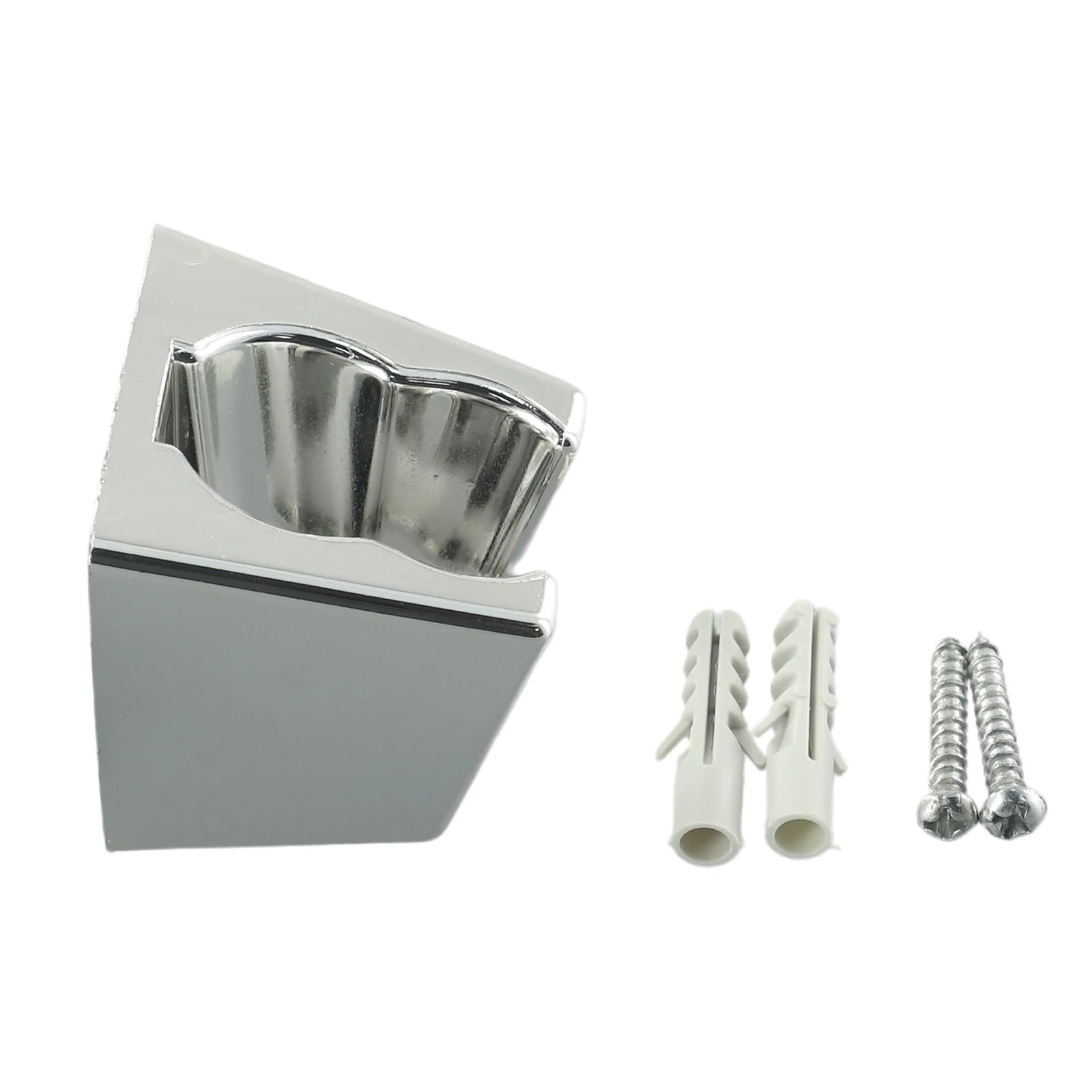 1 Pcs Hot Shower Head Holder Bracket 4.8*4.8*3cm ABS Silver Wall Mount Adjustable Base Bathroom Bracket Robust
1 Pcs Hot Shower Head Holder Bracket 4.8*4.8*3cm ABS Silver Wall Mount Adjustable Base Bathroom Bracket Robust