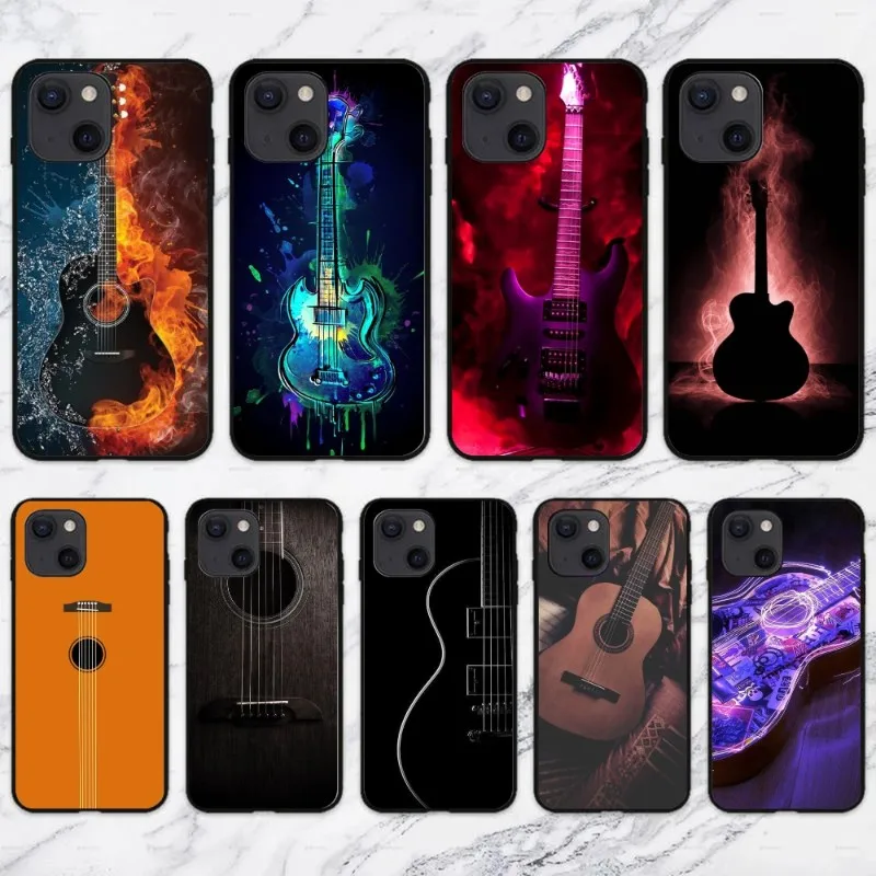 Чехол для телефона с музыкой гитары для IPhone 14 13 12 11 XS X 8 7 6 Plus Mini Pro Max SE 2022, мягкий черный чехол для телефона
Чехол для телефона с музыкой гитары для IPhone 14 13 12 11 XS X 8 7 6 Plus Mini Pro Max SE 2022, мягкий черный чехол для телефона