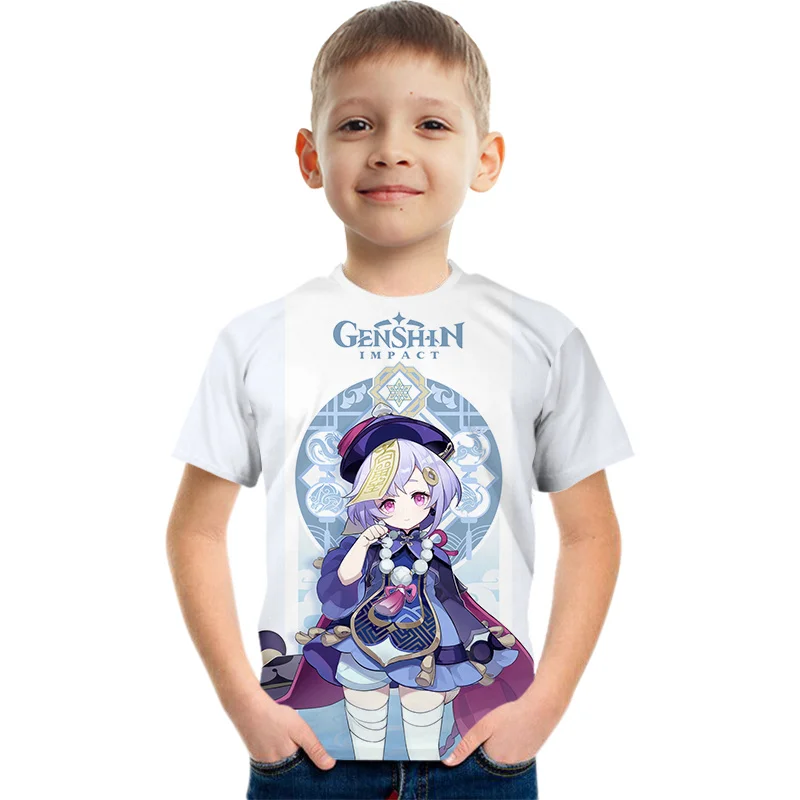 Genshin Impact T-shirt Women Loose Casual Tshirt Graphic Tees Shirt Men Hip Hop Clothes children's clothing for boy 4-14Y
Genshin Impact T-shirt Women Loose Casual Tshirt Graphic Tees Shirt Men Hip Hop Clothes children's clothing for boy 4-14Y