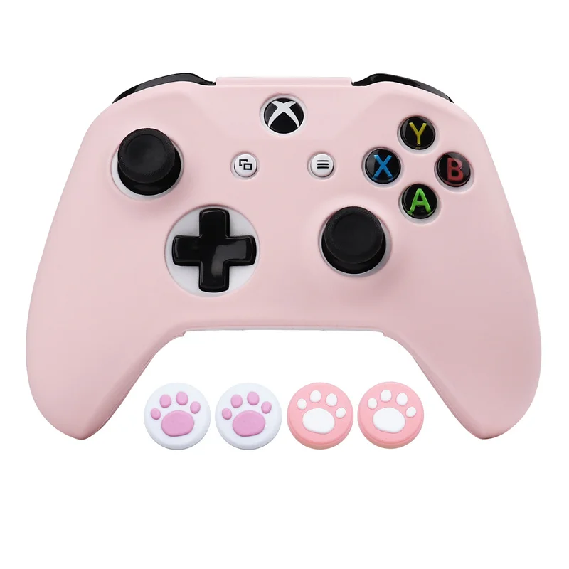 Pink Soft Silicone Protective Case For Xbox One S Controller Skin Gamepad Case Cover Games Accessories for XONES Joystick Cases
Pink Soft Silicone Protective Case For Xbox One S Controller Skin Gamepad Case Cover Games Accessories for XONES Joystick Cases