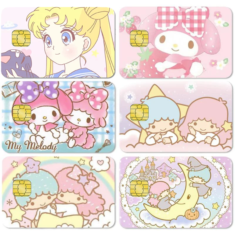 Kawaii Sanrioed My Melody Littletwinstars Diy Card Stickers Anime Waterproof Stickers for Small Credit Game Card Skin Film Cover
Kawaii Sanrioed My Melody Littletwinstars Diy Card Stickers Anime Waterproof Stickers for Small Credit Game Card Skin Film Cover