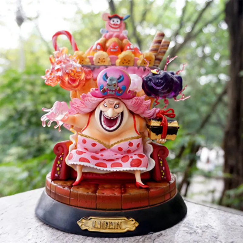 Anime One Piece Big Mom Pirates Charlotte Linlin Sitting Ver. GK Statue PVC Action Figure Collection Model Toys Doll Gift 24CM
Anime One Piece Big Mom Pirates Charlotte Linlin Sitting Ver. GK Statue PVC Action Figure Collection Model Toys Doll Gift 24CM