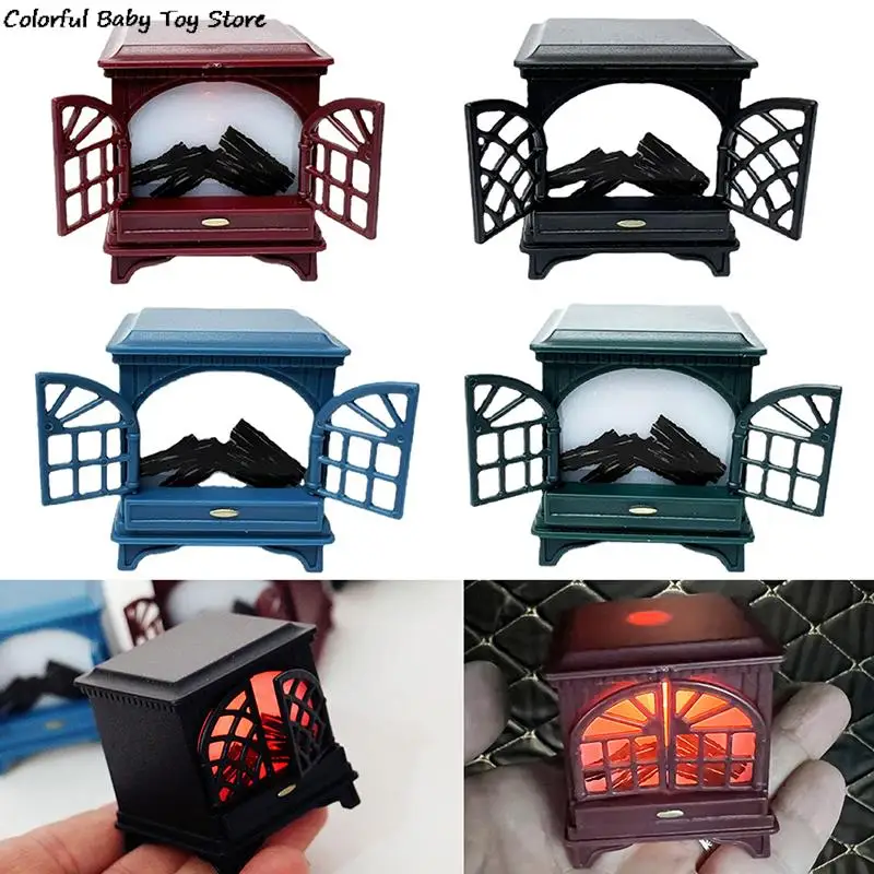 1:12 Dollhouse Miniature Fireplace Glowing Stove Model House Furniture Kitchen Living Scene Decor Toy
1:12 Dollhouse Miniature Fireplace Glowing Stove Model House Furniture Kitchen Living Scene Decor Toy