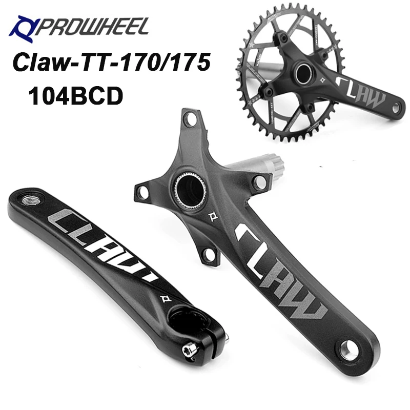 Prowheel MTB Crank Single/double Speed Ultralight 104BCD 64BCD Crank Set Aluminum Alloy 170mm 175mm Mountain Bike Crank Part
Prowheel MTB Crank Single/double Speed Ultralight 104BCD 64BCD Crank Set Aluminum Alloy 170mm 175mm Mountain Bike Crank Part