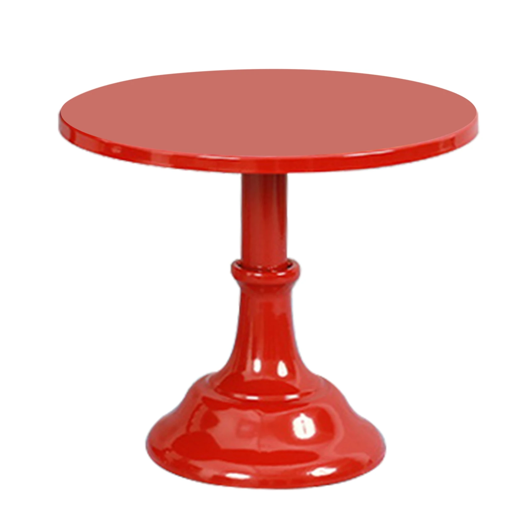 Metal Iron Cake Stand Round Pedestal Dessert Holder Cupcake Display Rack Bakeware for Birthday Wedding Party (Red M) 
Metal Iron Cake Stand Round Pedestal Dessert Holder Cupcake Display Rack Bakeware for Birthday Wedding Party (Red M)