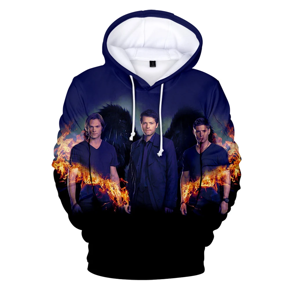 2023 Newest Supernatural Hoodies Men/Women Autumn Winter Harajuku Casual Sweatshirts 3D Print Supernatural Men's Hoodie Clothing
2023 Newest Supernatural Hoodies Men/Women Autumn Winter Harajuku Casual Sweatshirts 3D Print Supernatural Men's Hoodie Clothing