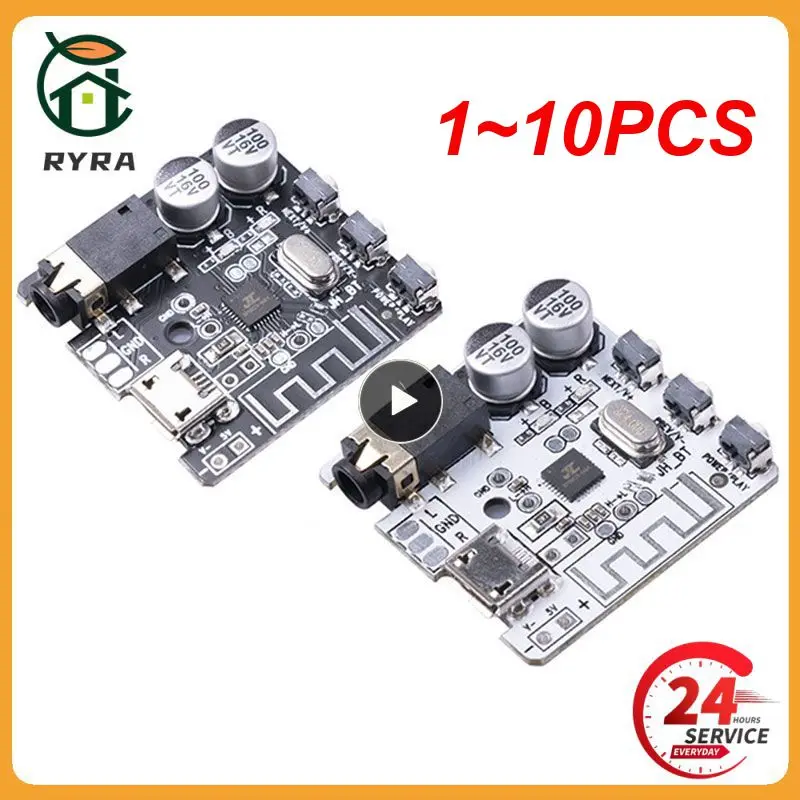 1~10PCS Audio Receiver board 5.0 mp3 lossless decoder board Wireless Stereo Music Module for Car Speaker MP3
1~10PCS Audio Receiver board 5.0 mp3 lossless decoder board Wireless Stereo Music Module for Car Speaker MP3