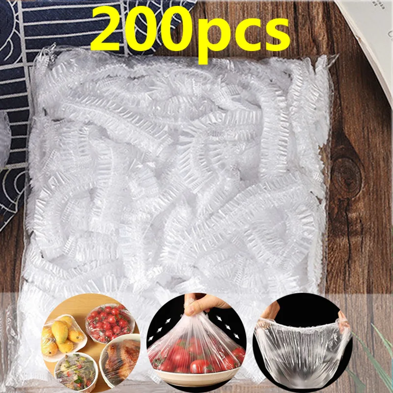Disposable Food Cover Elastic Plastic Wrap Food Grade Food Lids Shoe Cover Shower Headgear Bowls Caps Food Fresh Saver Bag Dust
Disposable Food Cover Elastic Plastic Wrap Food Grade Food Lids Shoe Cover Shower Headgear Bowls Caps Food Fresh Saver Bag Dust