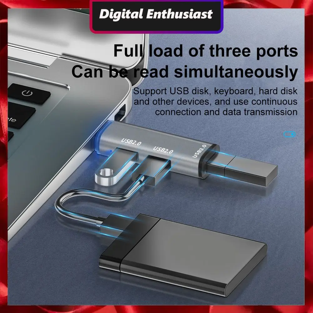 3 In 1 Mini Usb Hub 5gbps Aluminum Alloy Usb Splitter Portable High Speed 3 Port Multiple Expander 3 Port Multi 2.0 Usb Hub Mini
3 In 1 Mini Usb Hub 5gbps Aluminum Alloy Usb Splitter Portable High Speed 3 Port Multiple Expander 3 Port Multi 2.0 Usb Hub Mini