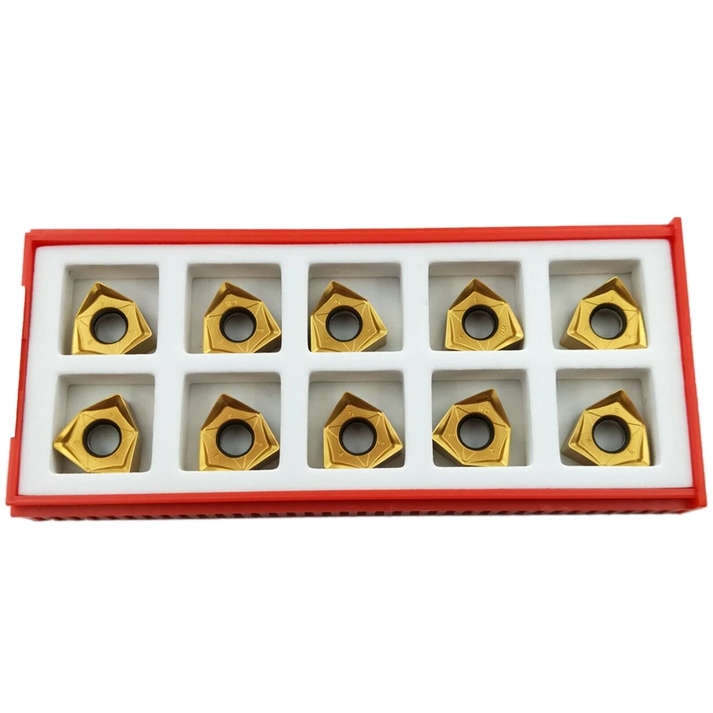 10pcs WNMU080608EN-GM GBJ201 90° Stainless Steel Milling Insert For MFWN90 Holder Carbide Step Milling Insert
10pcs WNMU080608EN-GM GBJ201 90° Stainless Steel Milling Insert For MFWN90 Holder Carbide Step Milling Insert