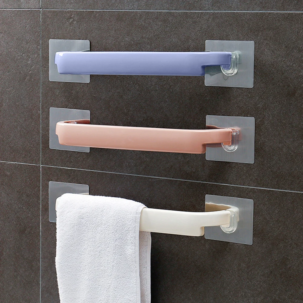Punch-Free Bathroom Towel Rail Rack Strong Adhesion Bar Single Rod Rack Wall-Mounted Self-adhesive Bathroom Toilet Accessories
Punch-Free Bathroom Towel Rail Rack Strong Adhesion Bar Single Rod Rack Wall-Mounted Self-adhesive Bathroom Toilet Accessories