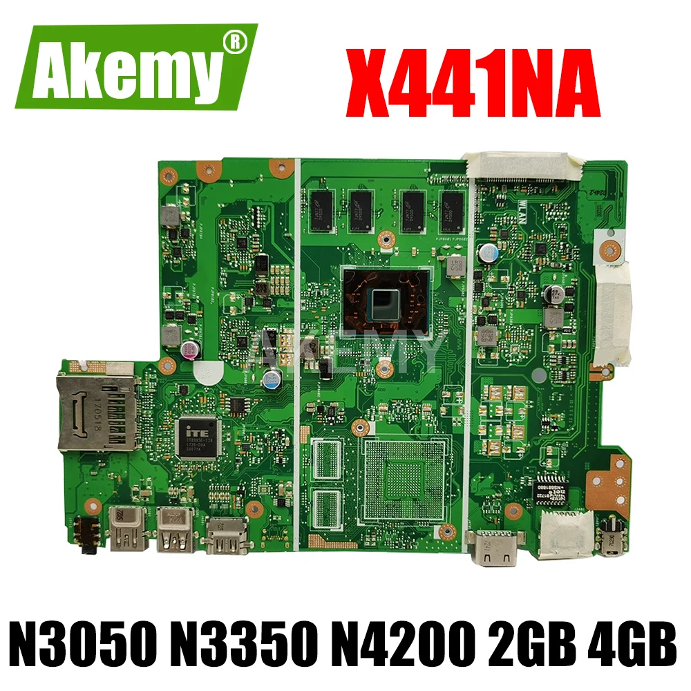 Материнская плата для ноутбука X441NA 2 ГБ 4 ГБ RAM N3050 N3350 N4200 для ASUS X441N X441NA X441NC F441N материнская плата для ноутбука
Материнская плата для ноутбука X441NA 2 ГБ 4 ГБ RAM N3050 N3350 N4200 для ASUS X441N X441NA X441NC F441N материнская плата для ноутбука