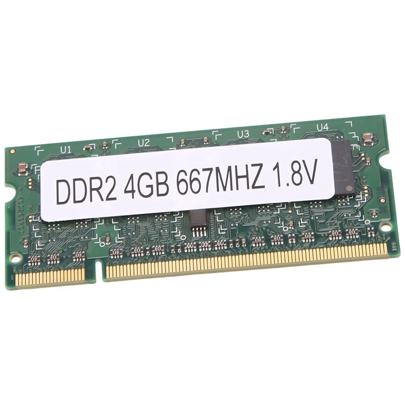 DDR2 4GB Laptop Ram Memory 667Mhz PC2 5300 SODIMM 1.8V 200 Pins For Intel AMD Laptop Memory
DDR2 4GB Laptop Ram Memory 667Mhz PC2 5300 SODIMM 1.8V 200 Pins For Intel AMD Laptop Memory