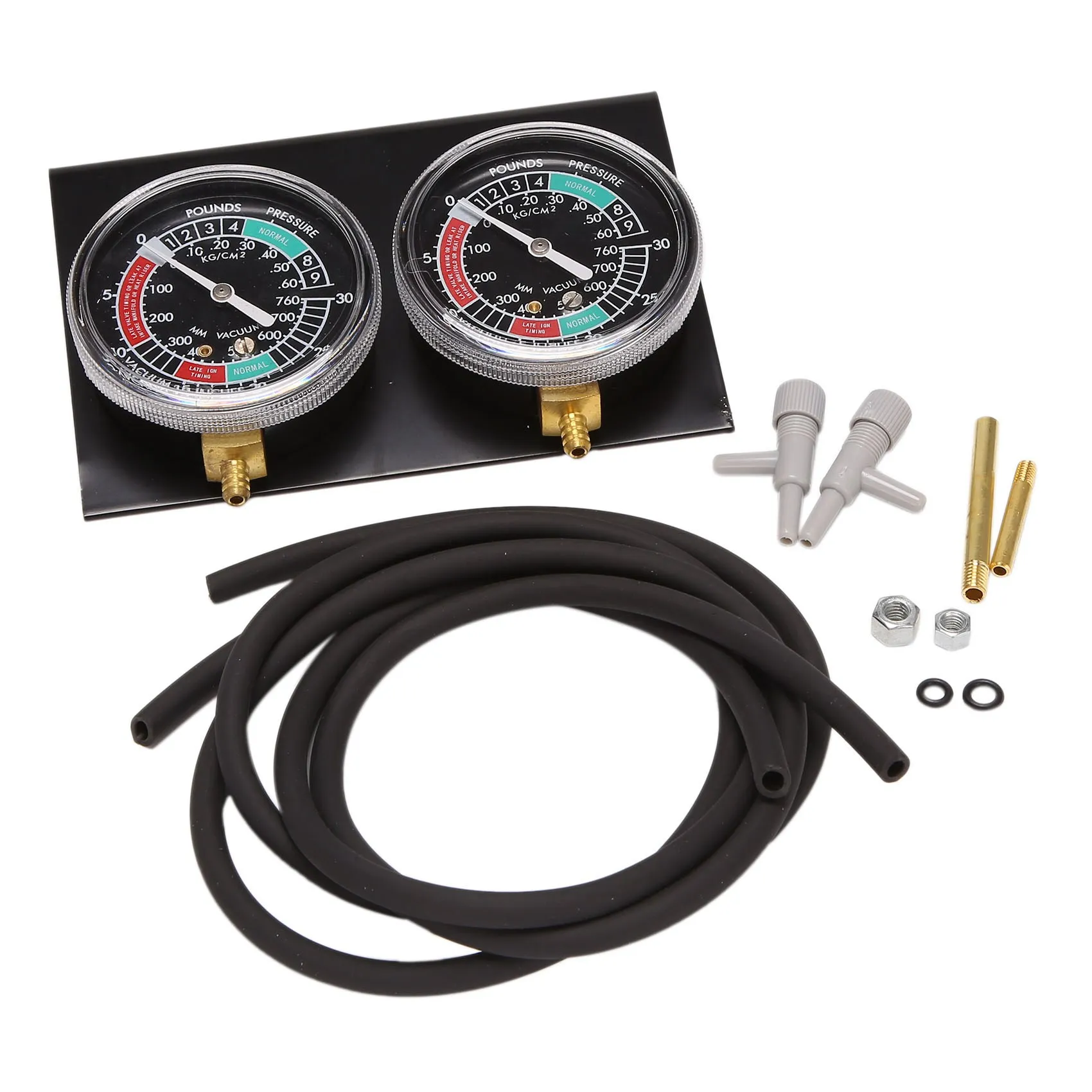 

1set Motorcycle Carburetor Synchronizer Vacuum Gauges Tool Carb Vacuum Gauge Balancer for Yamaha/Honda/Suzuki Black